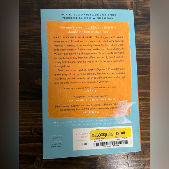 Eleanor Oliphant Is Completely Fine Paperback - Picture 3 of 8